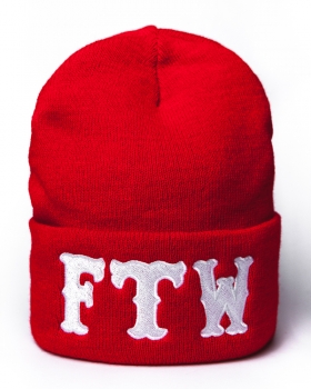Mütze: FTW | Rot - Weiss